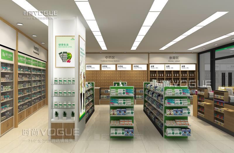 藥店陳列設(shè)計圖